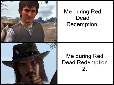 Me During Rdr Vs Rdr 2 Rrdonline