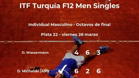 Resultados De Tenis En Directo Partido Daniel Michalski Deney