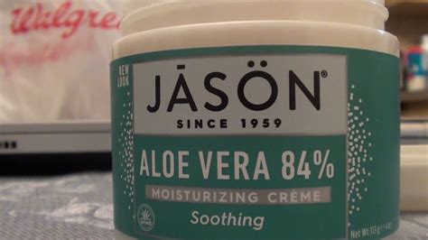 Jason Soothing 84 Aloe Vera Moisturizing Creme Review Youtube