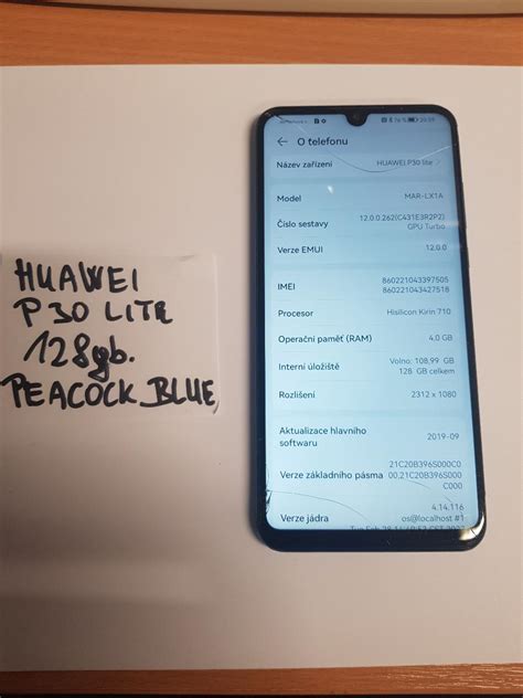 Huawei P Lite Gb Peacock Blue Aukro