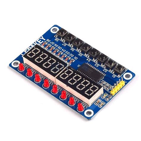 TM1638 Module Key Display For AVR Arduino New 8 Bit Digital LED Tube 8