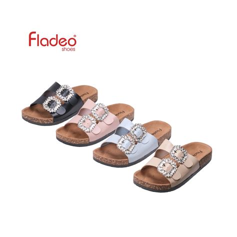 Jual Fladeo G22lds539 1hpsandal Slide Wanita Slipper Sandals