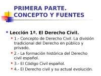 Power Point Tema 1 Derecho Civil I Apuntes De Derecho Civil Docsity