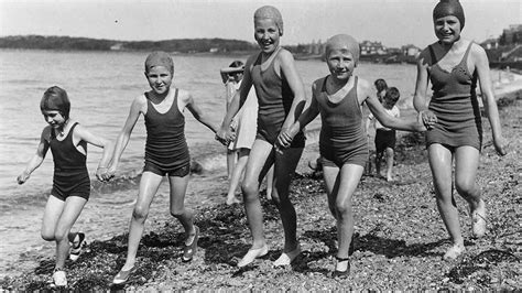 Before The Bikini Vintage Beach Photos The Weather Channel