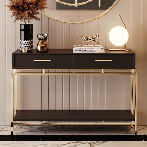 Art Deco Inspired Console Table Juliettes Interiors