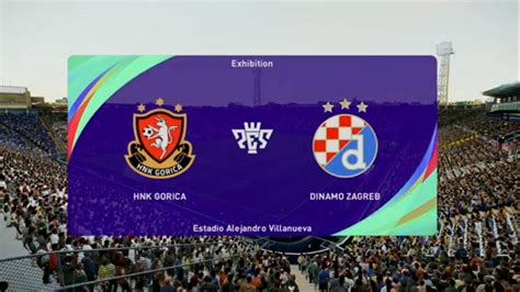 HNK Gorica Vs Dinamo Zagreb PES 21 Prve Liga 21 22 YouTube