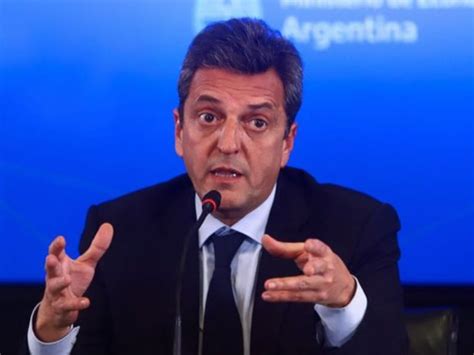 Sergio Massa Anunció Que Traerá 1 000 Millones De Dólares De China Para Las Represas Del Río