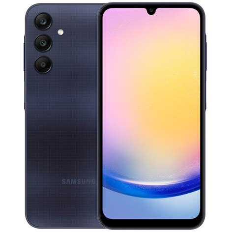 Смартфон Samsung Galaxy A25 5g 6128gb Blue Black в Алматы цены купить в интернет магазине