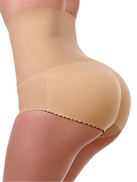 LELINTA Women S High Waist Tummy Control Padded Butt Lifter Enhancer