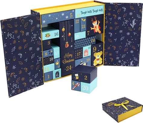 Amazon Empty Advent Calendar For Filling Days Christmas Advent