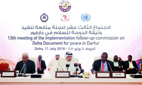 Panel Meet On Follow Up On Doha Document For Peace In Darfur Begins