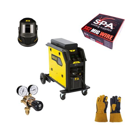 ESAB Rustler EM 201C PRO MIG 230V BUNDLE SPA Welding Supplies