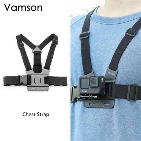 Vamson For Gopro Accessories Chest Strap Belt Body Tripod Harness Mount