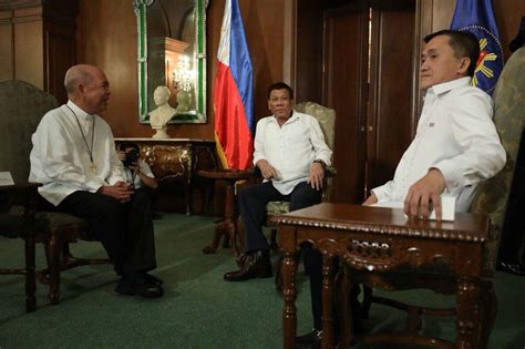 Duterte Talked Cbcp Head Listened During Palace Meet Roque Abs Cbn