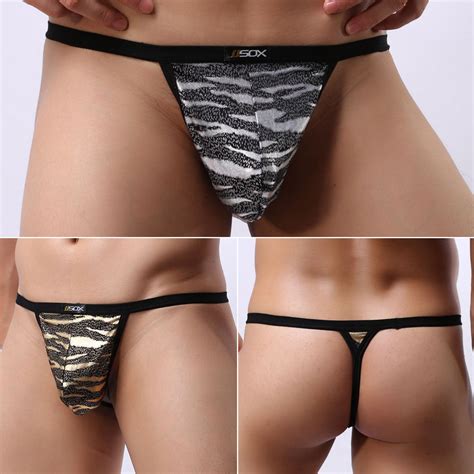Men S Sexy Lingerie Low Rise Briefs Thong Jockstrap Underwear Leotard Nightwear EBay