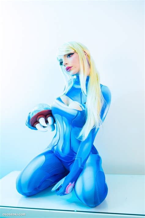 Katyuska Moonfox Metroid Samus Aran cosplay desnudo asiático 41