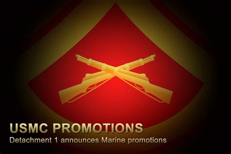 Detachment 1 Announces Marine Promotions Grissom Air Reserve Base Article Display