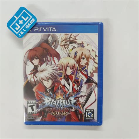 Blazblue Chrono Phantasma Extend Psv Playstation Vita Visual