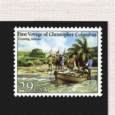 29 First Voyage Of Columbus Pack Of 25 Unused Stamps From 1992