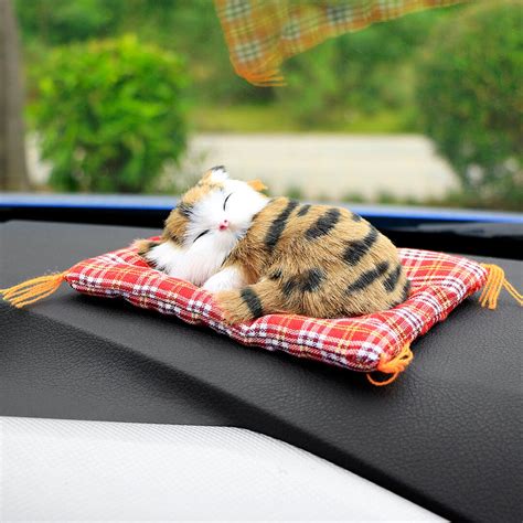 Sleeping Cat Car Dashboard Decor Kawaii Car Decor Cat Lover T Cats