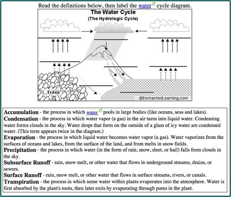 Hydrologic Cycle Worksheet Answers Worksheet : Resume Examples