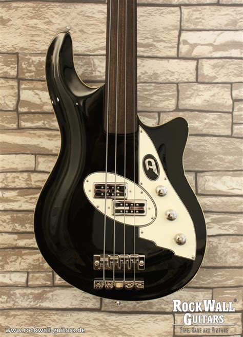 Duesenberg D Bass Fretless Black 2017 Rockwall Guitars Fine Rare And Vintage Münster