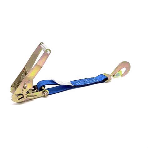 2 Inch Ratchet Strap Short End With Snap Hook