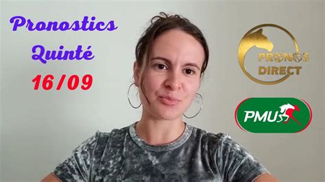 Pronos Pmu Quinte Du Septembre Vincennes Youtube