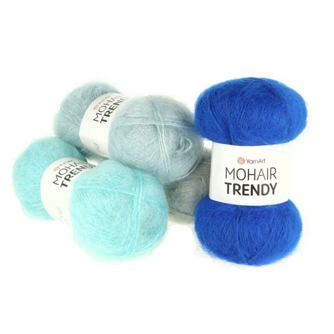 YarnArt Mohair Trendy 100g 220m Noezon Sk