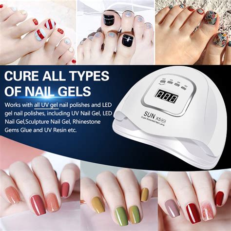 Professional Sun Uv Timer Setting Fast Drying Gel Nail Dryer Led Gel