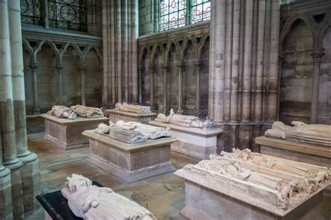 Tombs of the Kings of France in Basilica of Saint-Denis Stock Photo ...