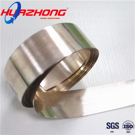 Silver Brazing Strip Malaysia Welding Alloys Flexible Copper Foil