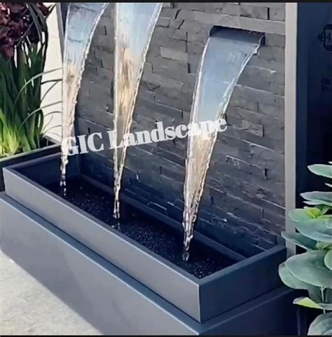 Outdoor Fountains Waterfall at Rs 100/square feet | Outdoor Waterfall ...