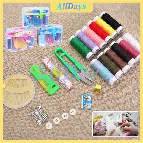 Jual Set Alat Jahit Pera Latan Sewing Kit Box Sewing Set Kit Peralatan