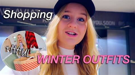 Shopping Vlog For Winter Outfits And Haul Mavie Noelle Youtube