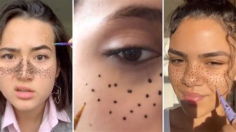 Henna Freckles Are Tiktok S Biggest Beauty Trend But Are They Safe Allure