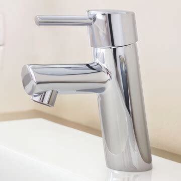 Grohe Concetto Wall Mounted Hole Chrome Basin Mixer Tap