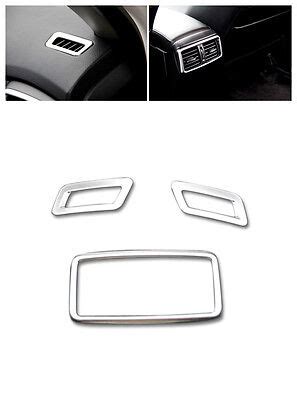 Matte Air Condition AC Vent Outlet Cover Trim For Nissan X Trail Rogue