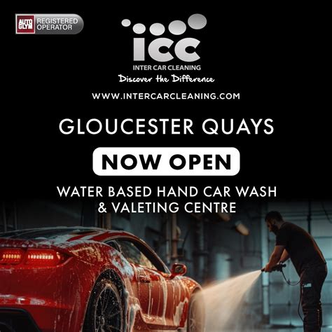 Icc Gloucester Quays Water Based Car Wash And Valeting Inter Car Cleaning