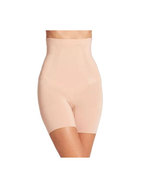 Spanx Oncore High Waisted Mid Thigh Short Soft Nude Size Medium New