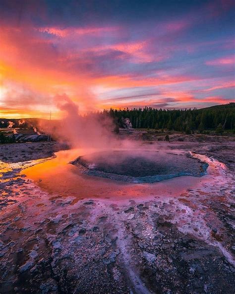 Йеллоустоун вулкан (138 фото)