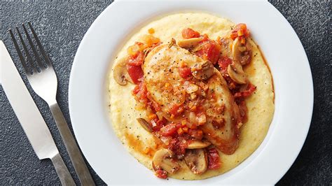 Chicken Cacciatore With Creamy Polenta Recipe Tablespoon