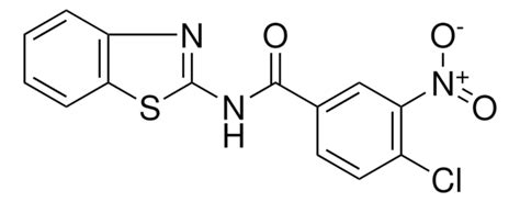 N 1 3 BENZOTHIAZOL 2 YL 4 CHLORO 3 NITROBENZAMIDE AldrichCPR Sigma