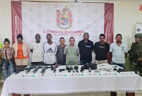 Cinco Presuntos Integrantes Del Clan Del Golfo Fueron Capturados En