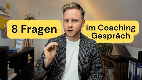 Fragen Im Coaching Gespr Ch Beispiele Youtube