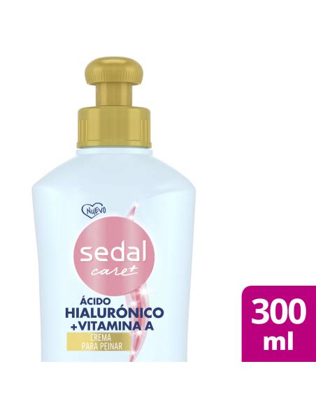 Sedal Crema De Peinar Con Cido Hialuronico Y Vitamina A X Ml En