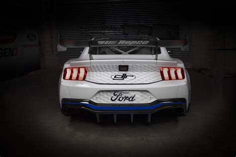 All New Ford Mustang S Gt Supercars Race Car Revealed At Bathurst