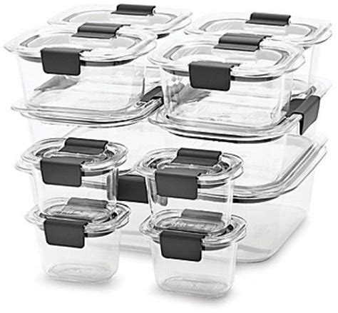 Rubbermaid Brilliance Glass Set Maincanada