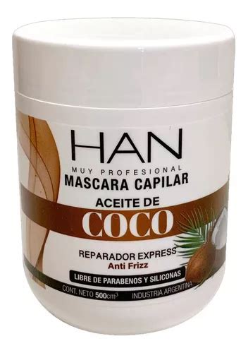 Han Mascara Aceite De Coco Nutricion Baño De Crema X 500 Ml