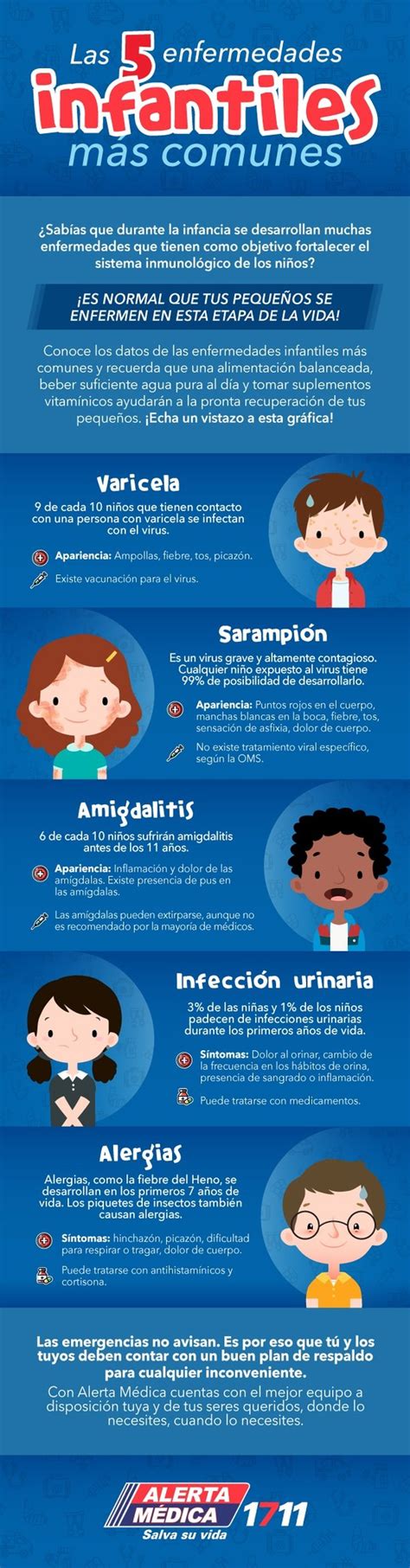 Enfermedades Comunes En Niños - vagabondtips